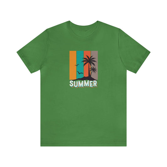 Summer Unisex Jersey Short Sleeve Tee