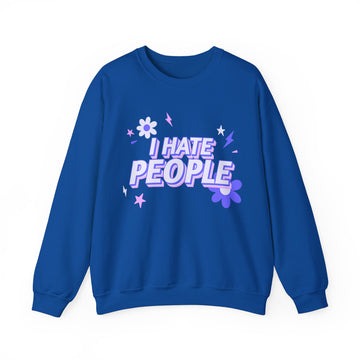 I HATE PEOPLE HEAVY BLEND CREWNECK SWEATSHIRT