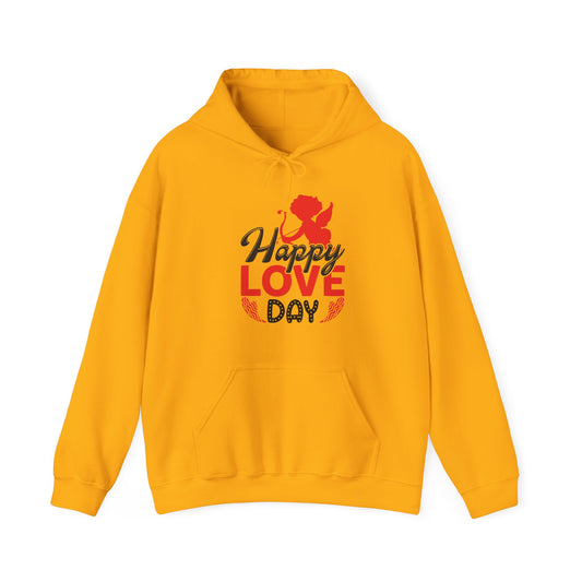 Happy Love Day Unisex Heavy Blend™ Hooded Sweatshirt