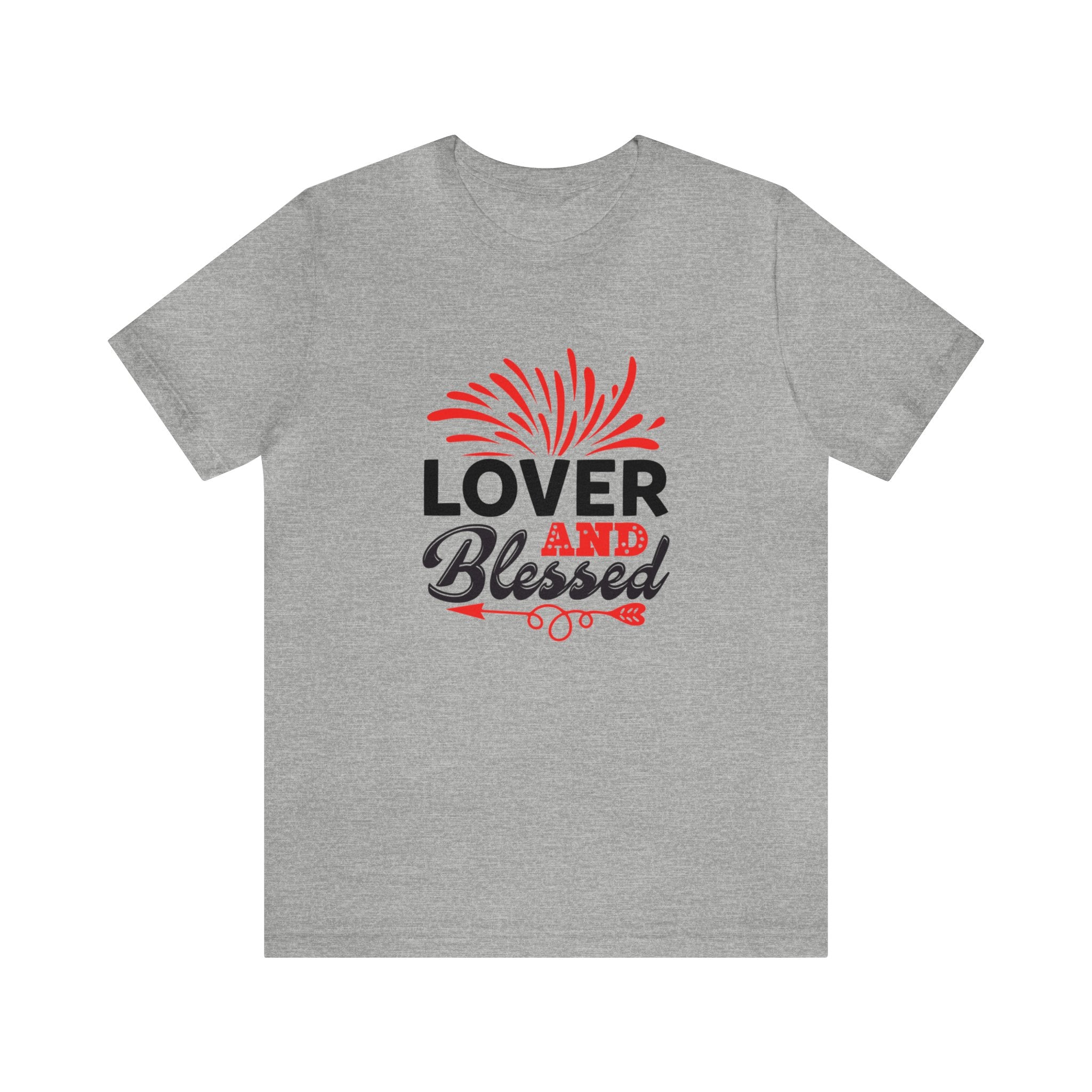 Lover And Blessed Unisex Jersey Short Sleeve Tee