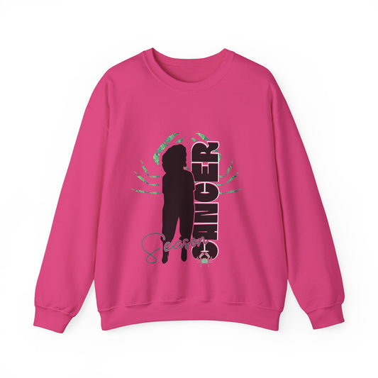 Zodiac Sign Cancer Unisex Heavy Blend™ Crewneck Sweatshirt