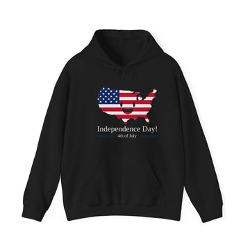 INDEPENDENCE DAY UNISEX HOODED SWEATSHIRT