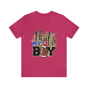 Thats My Boy Unisex Jersey Short Sleeve Tee