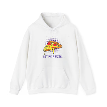 GIVE ME A PIZZA HOODED SWEATSHIRT