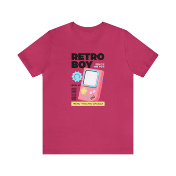 Retro Boy Since The 90's Unisex Jersey Short Sleeve Tee