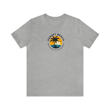 Sunset Beach Unisex Jersey Short Sleeve Tee