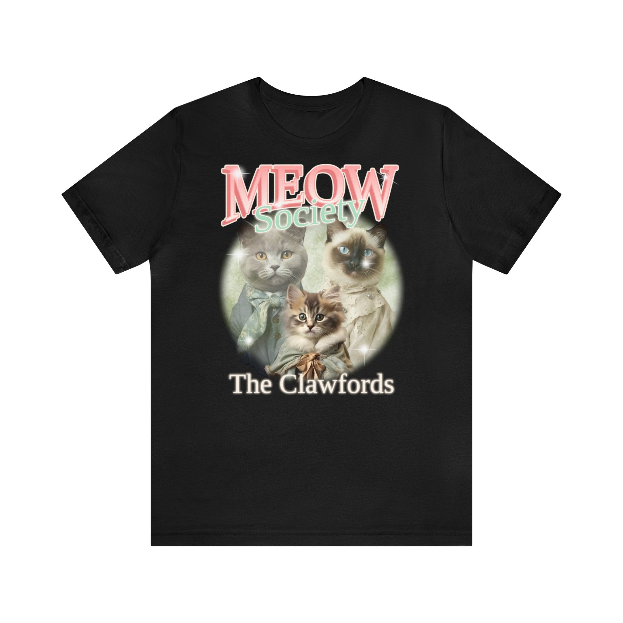 MEOW SOCIETY UNISEX JERSEY T-SHIRT