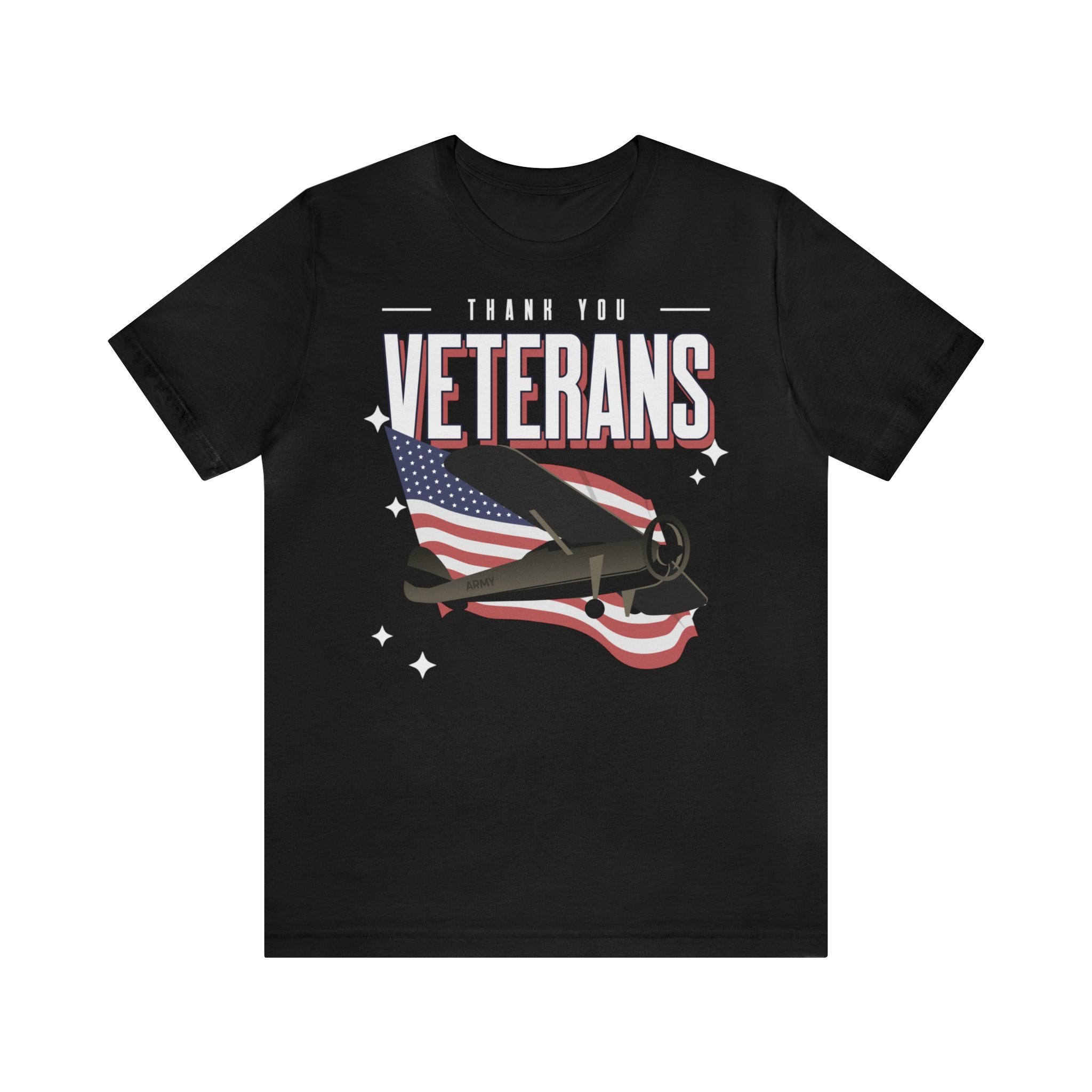 THANK YOU VETERANS UNISEX JERSEY TEE