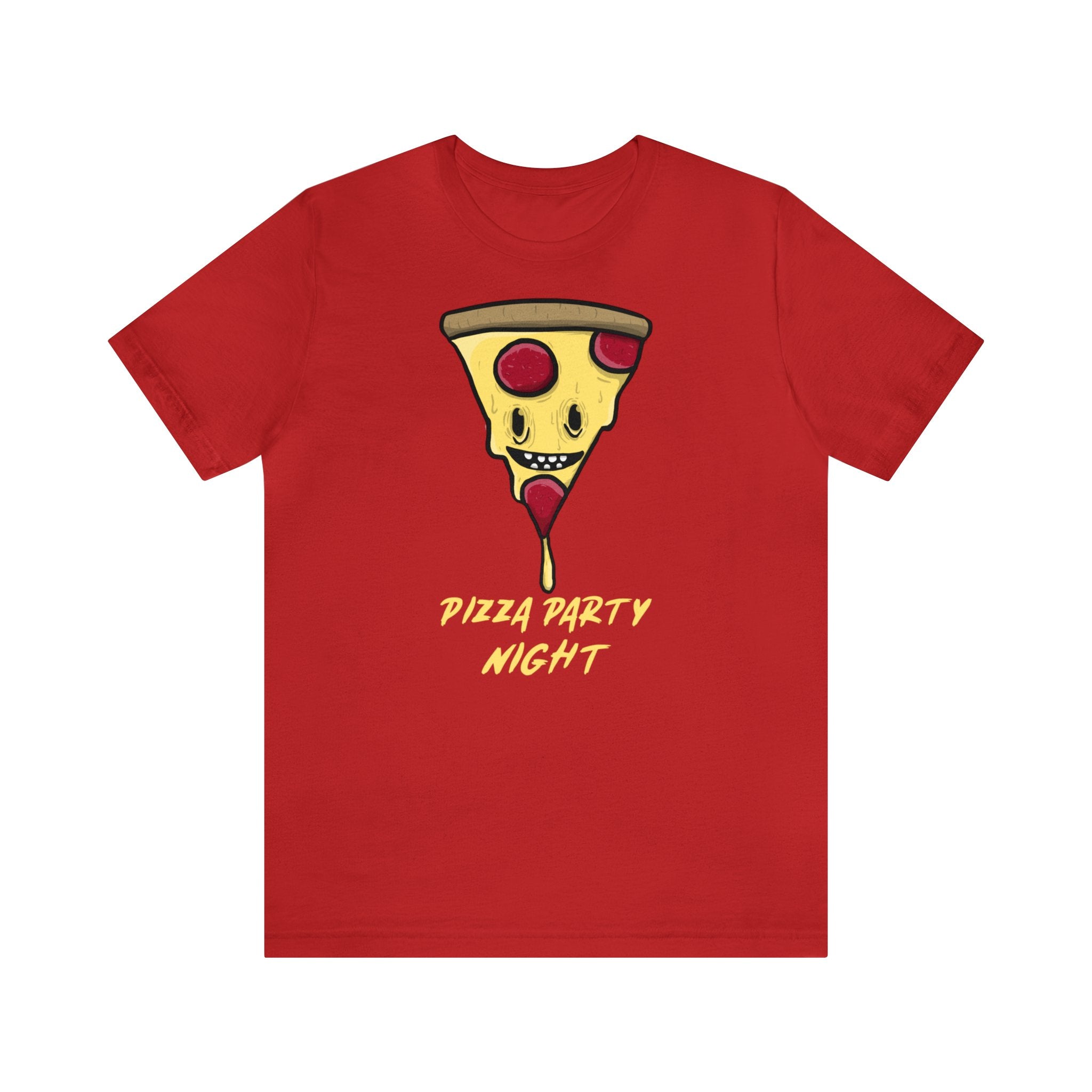 PIZZA PARTY NIGHT UNISEX T-SHIRT