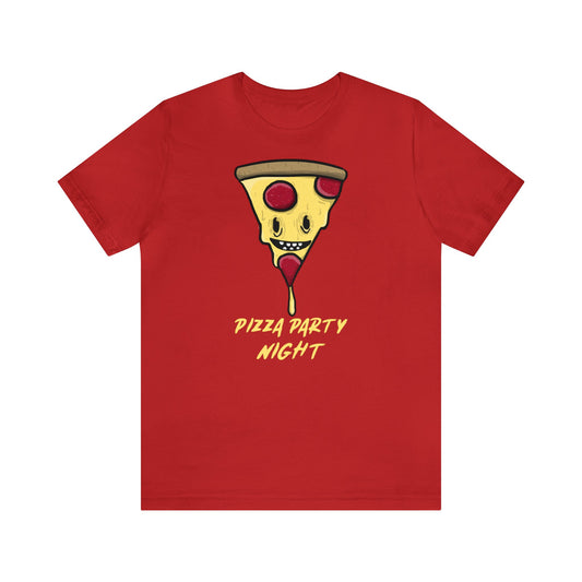 PIZZA PARTY NIGHT UNISEX T-SHIRT