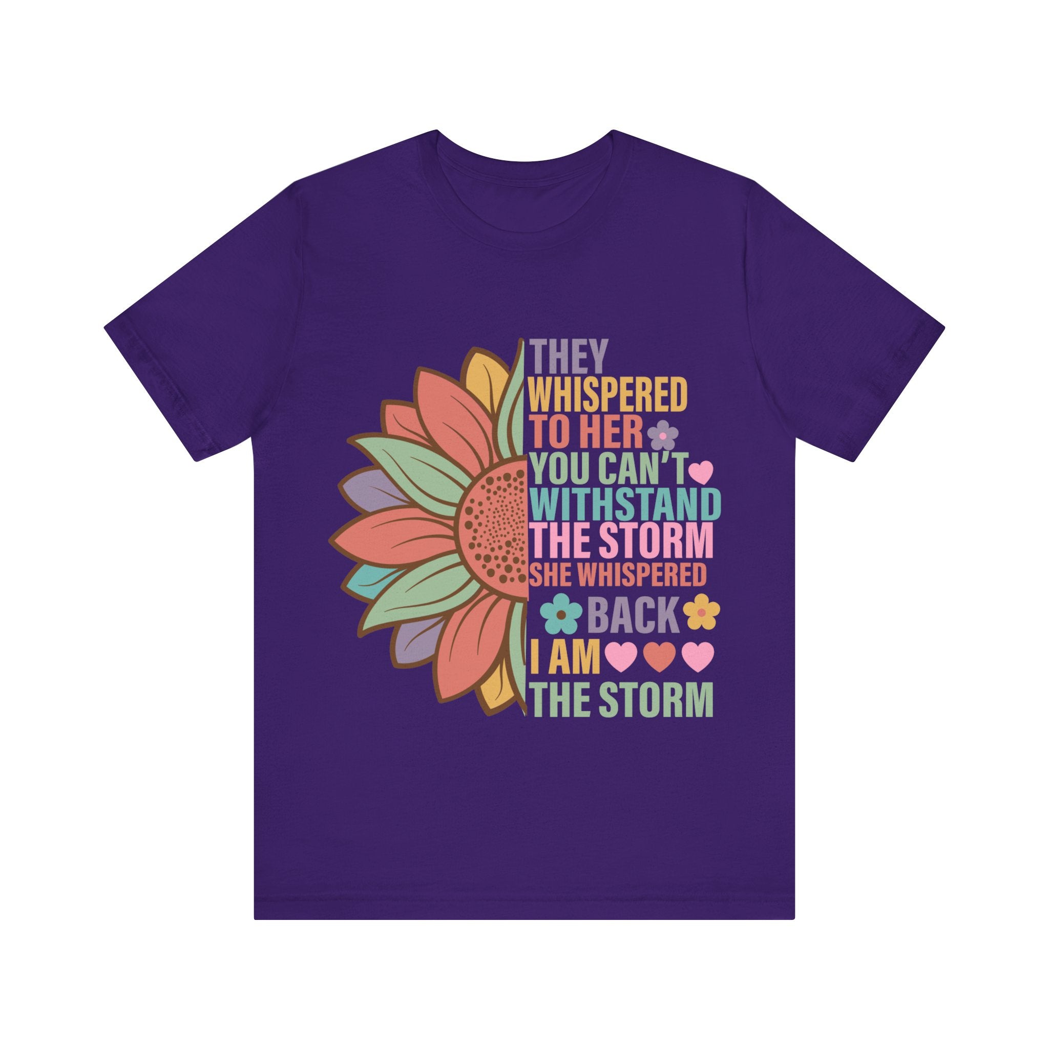 I Am The Storm Unisex Jersey Short Sleeve Tee