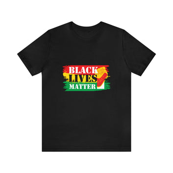 Black Lives Matter Unisex Jersey Short Sleeve Tee