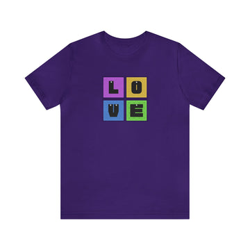 LOVE Unisex Jersey Short Sleeve Tee