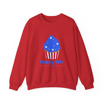 HAPPY 4TH CREWNECK UNISEX SWEATSHIRT