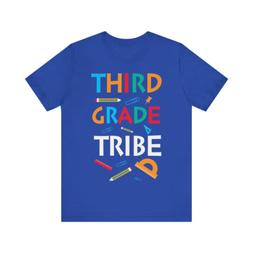 Third Grade Tribe Unisex Jersey Short Sleeve Tee