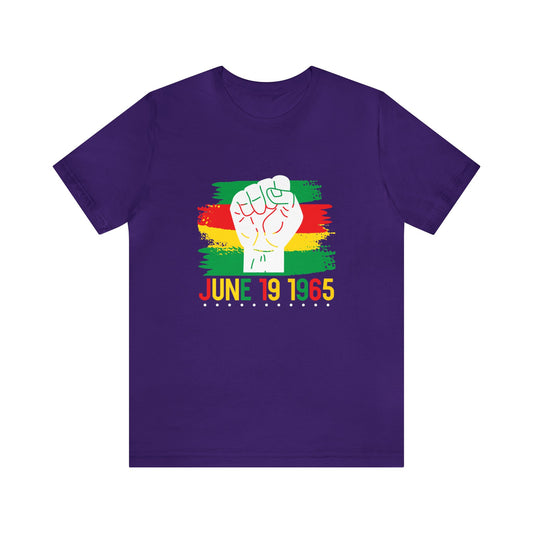 June 19 1965 Unisex Jersey Short Sleeve Tee