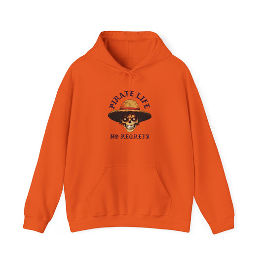 Pirate Life No Regrets Unisex Heavy Blend™ Hooded Sweatshirt