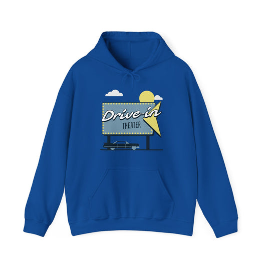 DRIVE-IN THEATER BLEND HOODED SWEATSHIRT