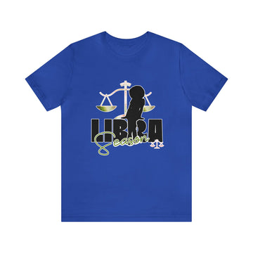 Zodiac LIBRA Season Unisex Jersey Short Sleeve Tee