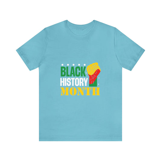 Black History Month Unisex Jersey Short Sleeve Tee