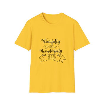 FEARFULLY AND WONDERFULLY UNISEX TEE SHIRT