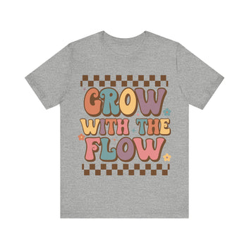 Go With The Flow Unisex Jersey Short Sleeve Tee