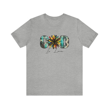 GOD Is Love Unisex Jersey Short Sleeve Tee