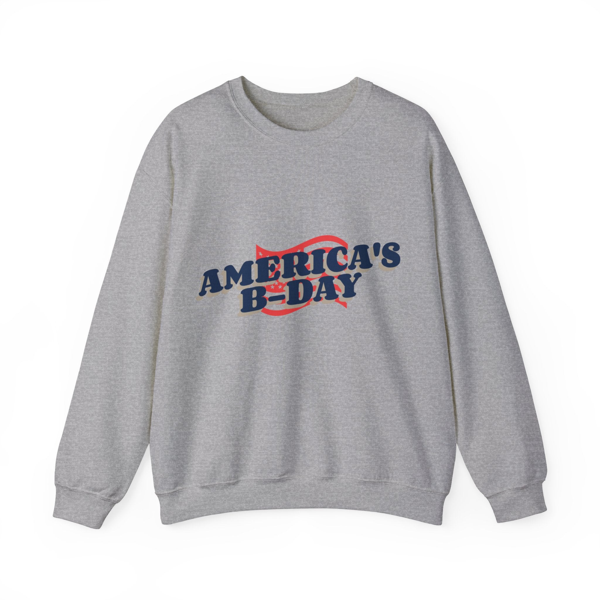 AMERICAN'S B-DAY UNISEX CREWNECK SWEATSHIRT