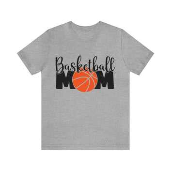 Basketball Mum Unisex Jersey Short Sleeve Tee