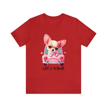 LET'S TRAVEL UNISEX TEE-SHIRT