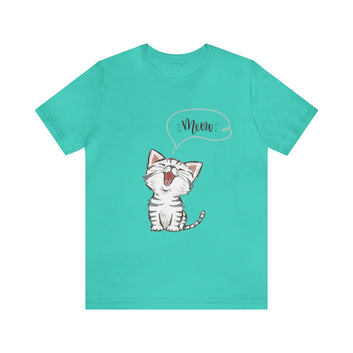 MEOW UNISEX TRENDY TEE