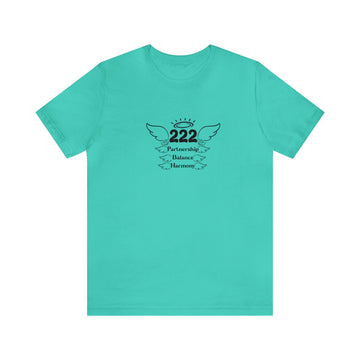 222 Partnership, Balance & Harmony Unisex Jersey Short Sleeve Tee