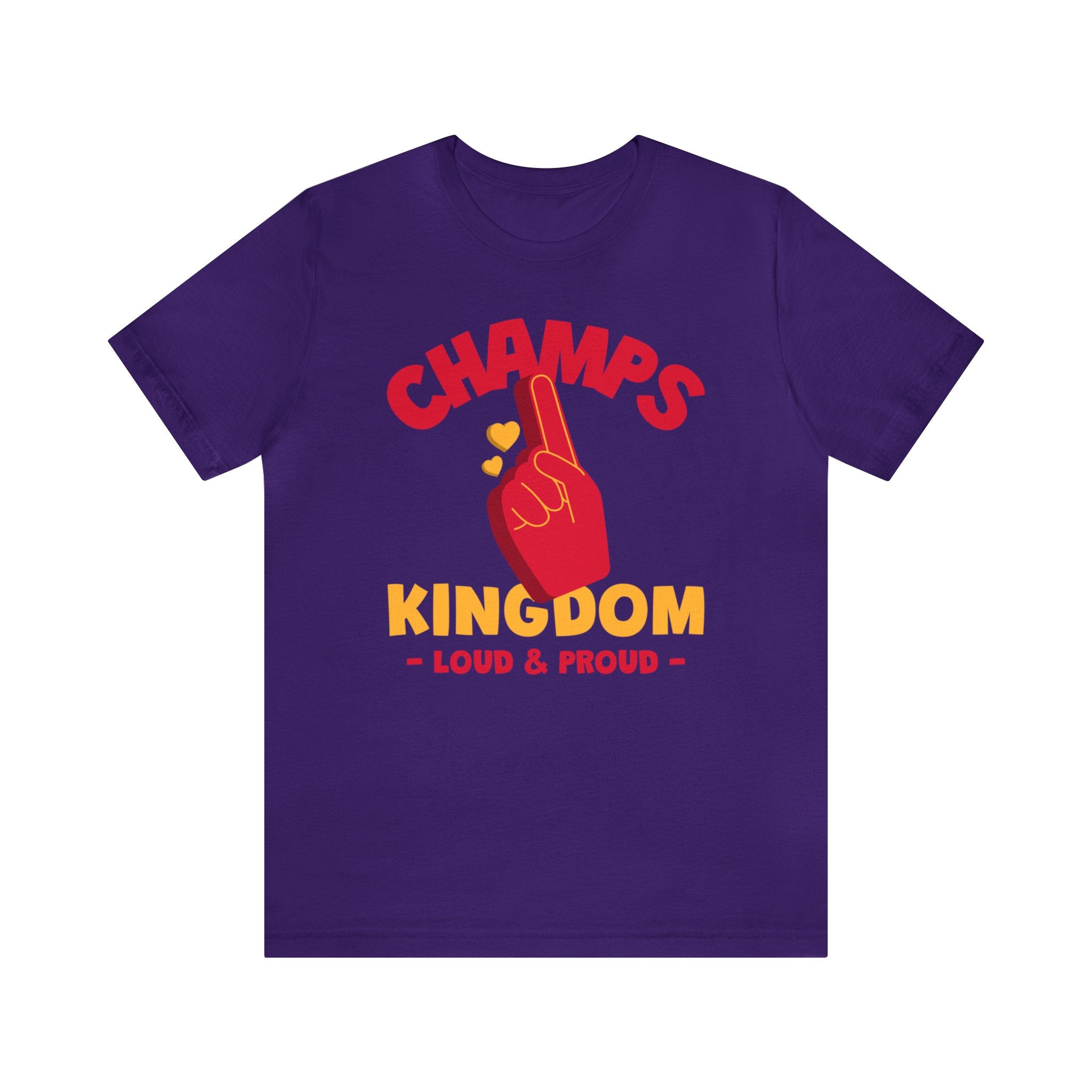 CHAMPS KINGDOM UNISEX JERSEY T-SHIRT