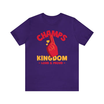 CHAMPS KINGDOM UNISEX JERSEY T-SHIRT