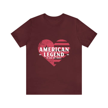 AMERICAN LEGEND UNISEX JERSEY T-SHIRT