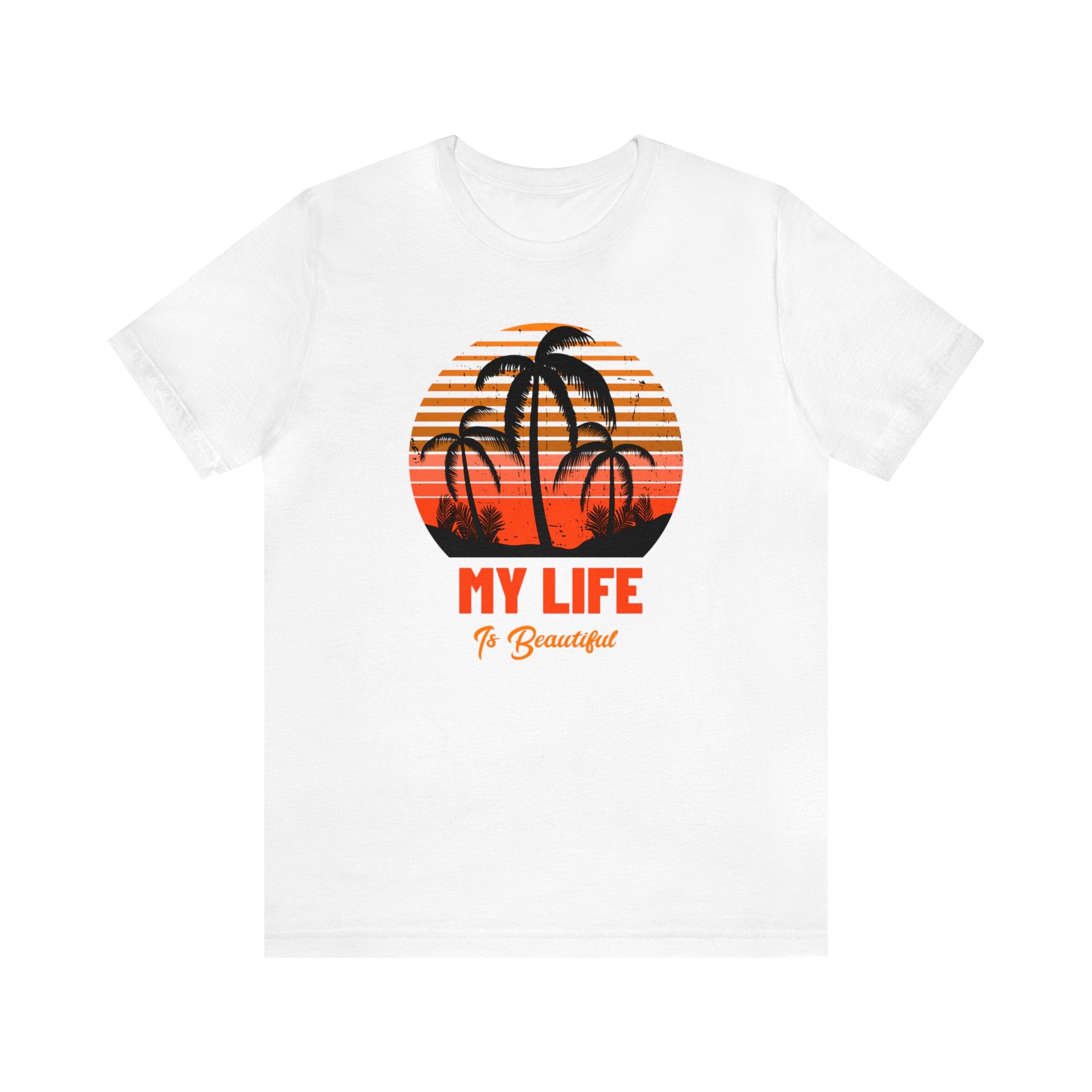 My LIFE is Beautiful Unisex Jersey Short Sleeve Tee