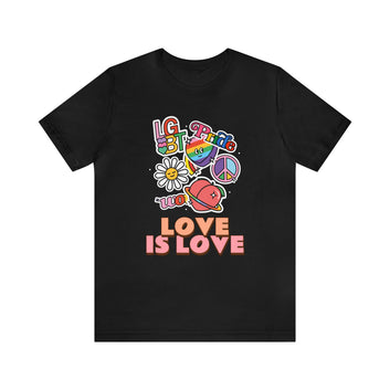 Love is Love Unisex Jersey Short Sleeve Tee