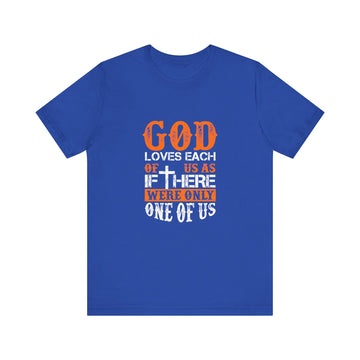 God Love Us Unisex Jersey Short Sleeve Tee