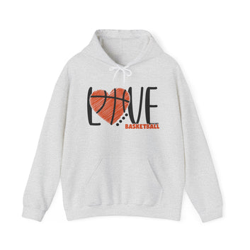 Love Basketball Unisex Heavy Blend™ Hooded Sweatshirt