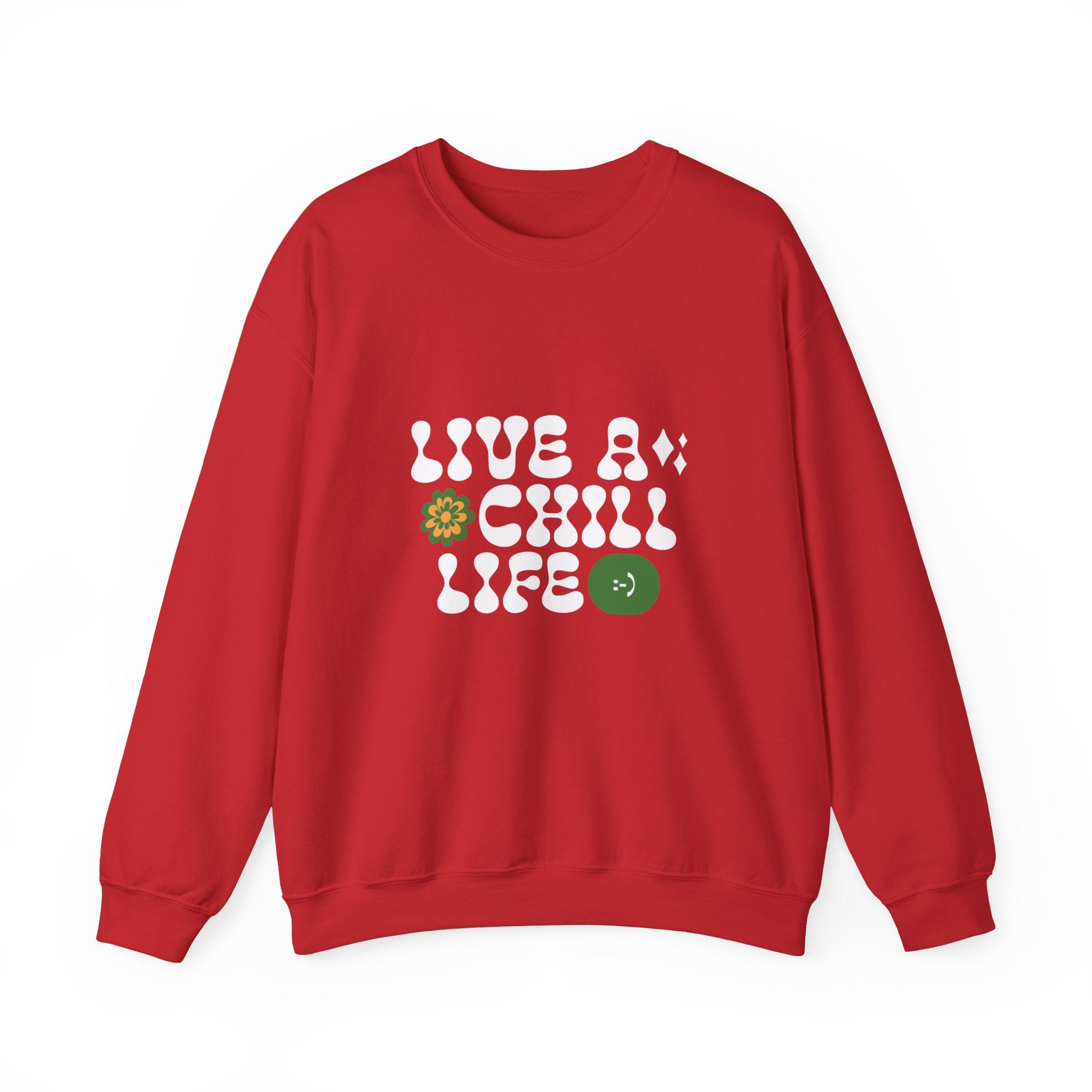 LIVE A CHILL LIFE CREWNECK SWEATSHIRT