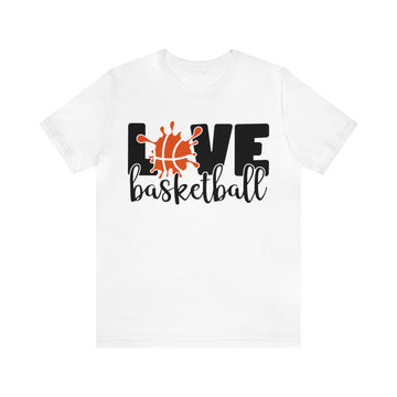 Love Basketball Unisex Jersey Short Sleeve Tee