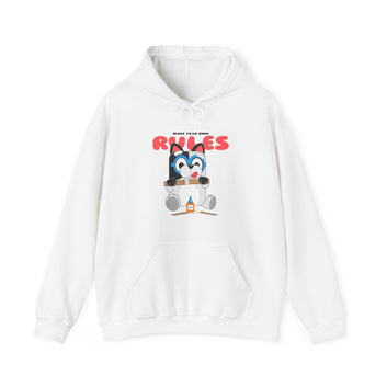 MAKE YOUR OWN RULES HOODED SWEATSHIRT