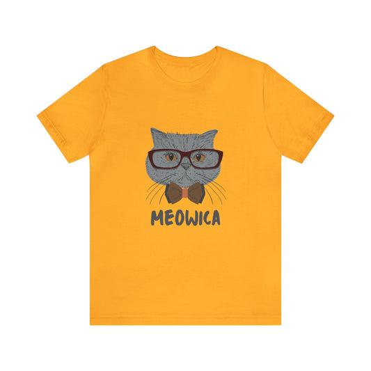 MEOWICA UNISEX JERSAY TEE-SHIRT