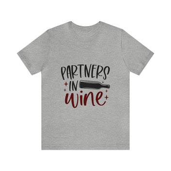 PARTERN IN WINE UNISEX TEE SHIRT