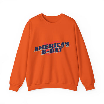 AMERICAN'S B-DAY UNISEX CREWNECK SWEATSHIRT