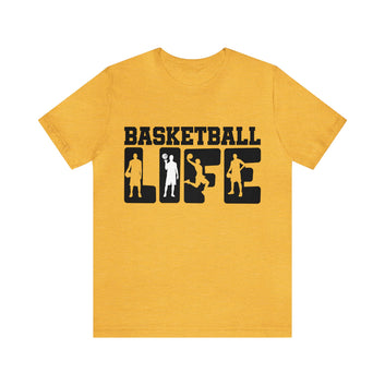 Basketball Team Unisex Jersey Short Sleeve Tee