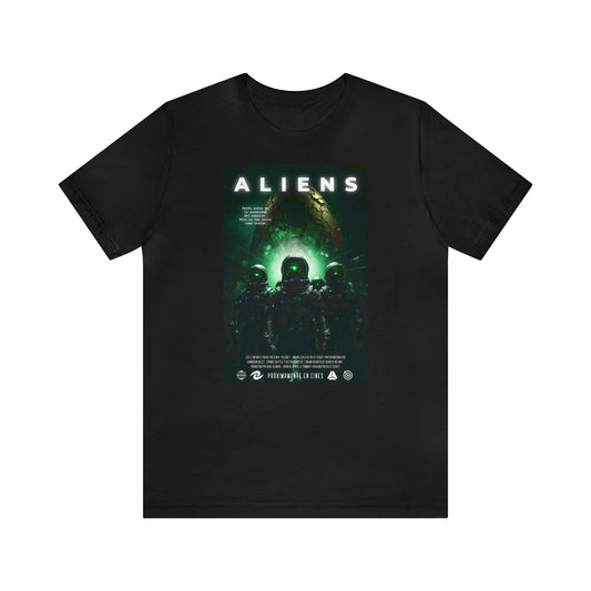 ALIENS UNISEX JERSEY TEE-SHIRT