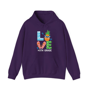 Love 5th Grade Unisex Heavy Blend™ Hooded Sweatshirt