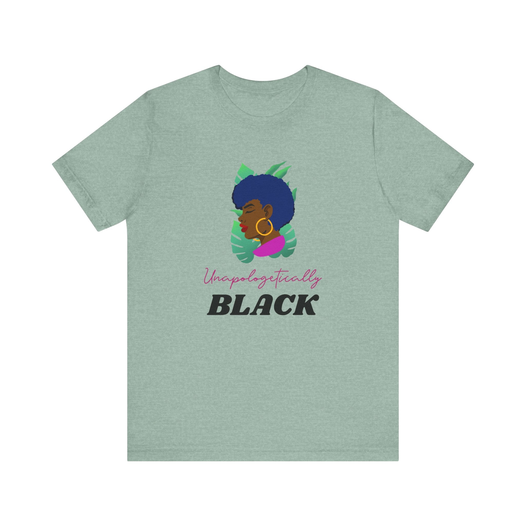 Unapologetically Black Unisex Jersey Short Sleeve Tee