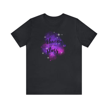 SHINE LIKE THE STARS Unisex Jersey Short Sleeve Tee